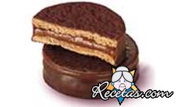 Alfajores de chocolate