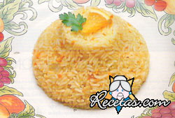 Arroz con naranjas