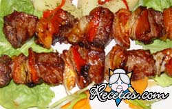 Brochettes de Lomo