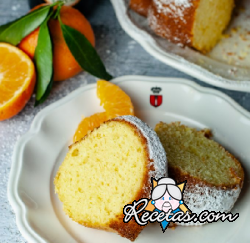 Budín de mandarina