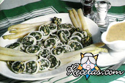 Calamares rellenos hervidos