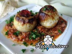 Cebollas rellenas