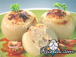 Cebollas rellenas