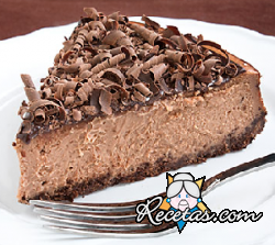 Cheesecake de chocolate