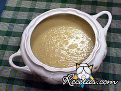 Crema de bacalao