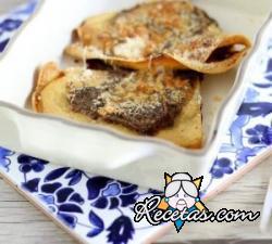 Crêpes sin gluten con harina de garbanzos