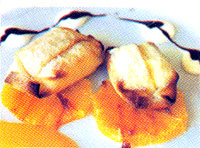 Crepes al licor de naranja