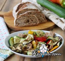 Ensalada de verduras grilladas