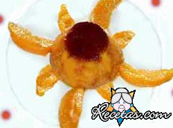 Flan de Naranjas Agrias