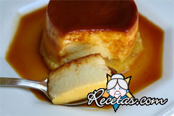 Flan de queso