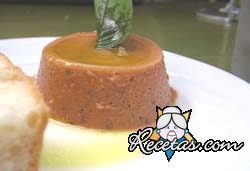 Flan de tomates