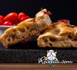 Focaccia con harina integral