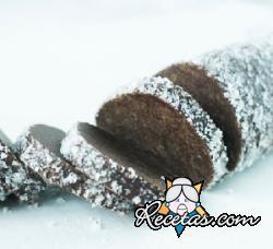 Galletas sableé al cacao y flor de sal