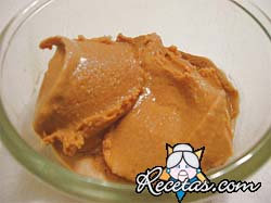 Helado de dulce de leche