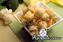 Buñuelos de coliflor