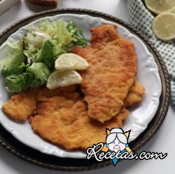 Milanesas de pollo con doble empanado