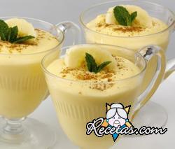 Mousse de plátano