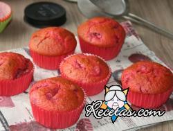 Muffins de fresas