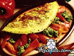 Omelette de broccoli