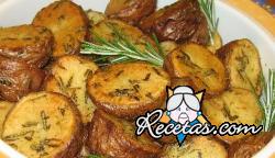 Patatas al horno perfumadas