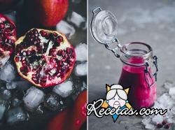 Smoothie de remolachas y fresas