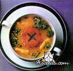 Sopa de puerros