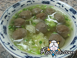 Sopa de kofta