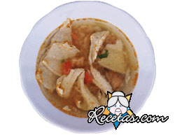 Sopa de Pollo brasilera