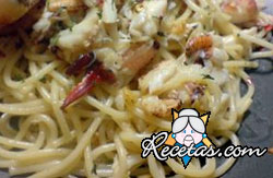 Spaghetti aglio, olio e peperoncino