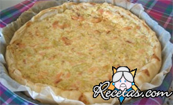 Quiche de puerros