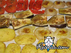 Verduras grilladas