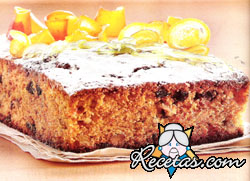 Torta de zanahoria y jengibre