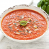 Sopa de tomate a la cúrcuma